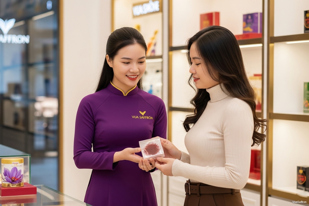 Trải nghiệm mua sắm saffron tuyệt vời tại VuaSaffron