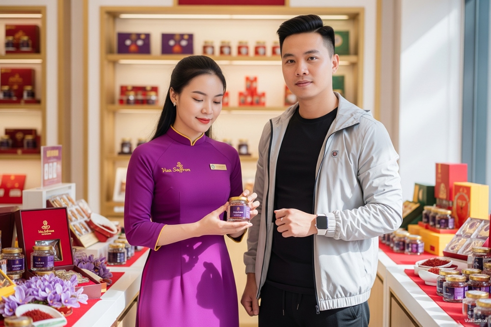 Khách hàng VuaSaffron giới thiệu bạn bè sử dụng saffron