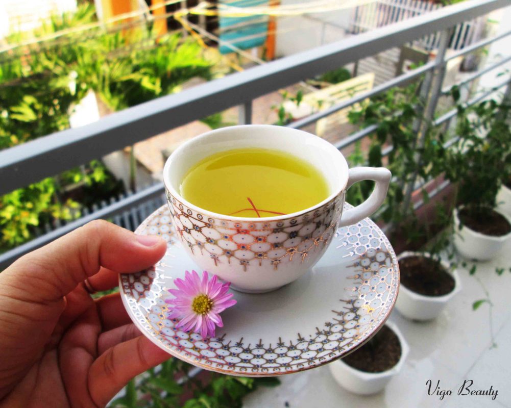 Cách uống Nhụy hoa nghệ tây (Saffron) ⋆ Vigo Beauty shop Đà Nẵng